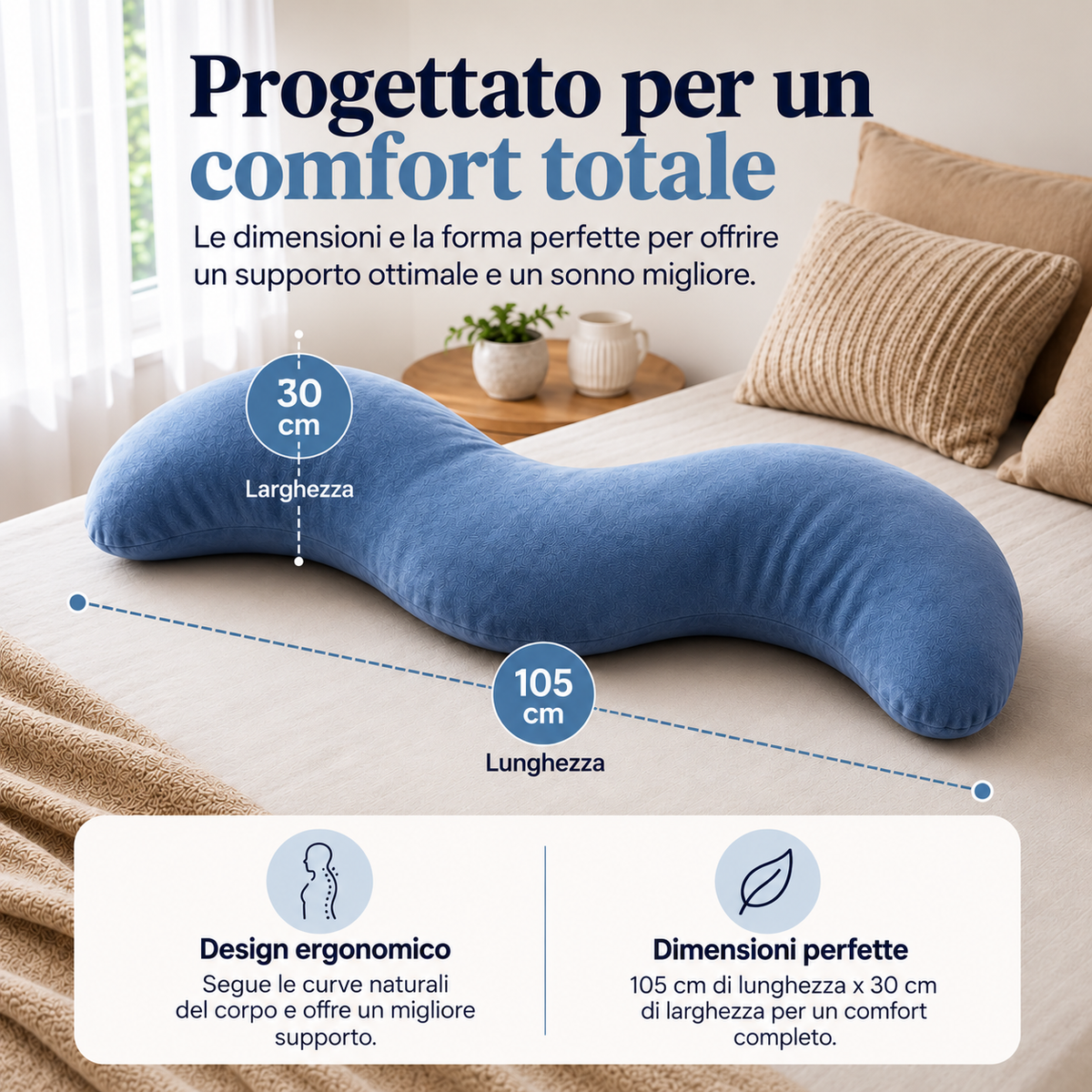 Abbra Cuscino Lungo